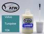 Preview: Volvo, Turqoise, 104: 20ml Lackstift, von ATW Autoteile West.