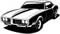 Preview: Aufkleber Pontiac Firebird 1968