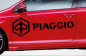 Preview: Aufkleber Piaggio Logo