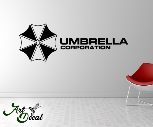 Wandtattoo Umbrella Corporation