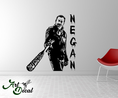 Wandtattoo The Walking Dead Negan - Jeffrey Dean Morgan