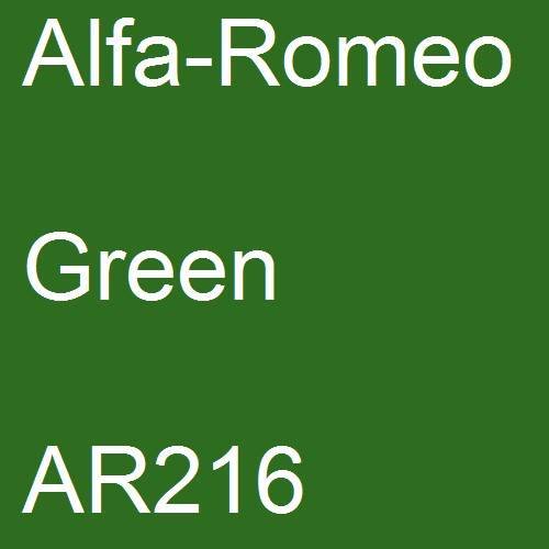 Alfa-Romeo, Green, AR216.