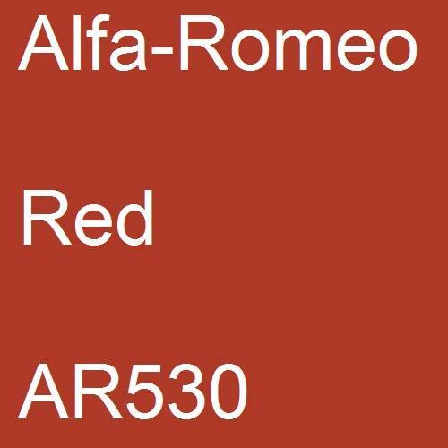 Alfa-Romeo, Red, AR530.