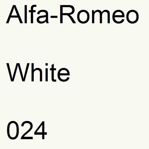 Alfa-Romeo, White, 024.