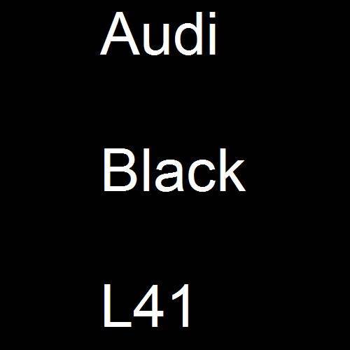 Audi, Black, L41.