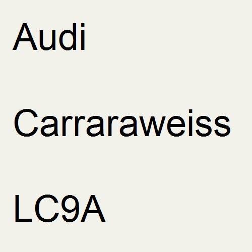 Audi, Carraraweiss, LC9A.