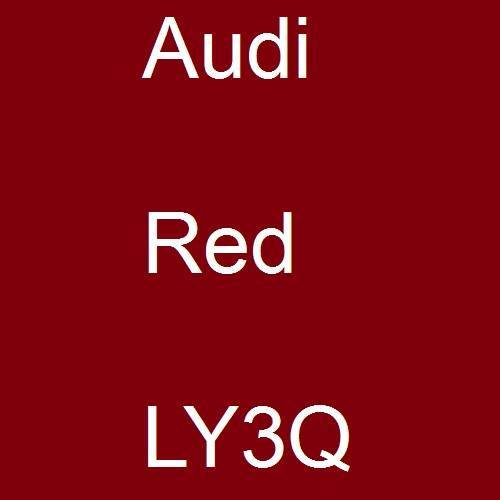 Audi, Red, LY3Q.