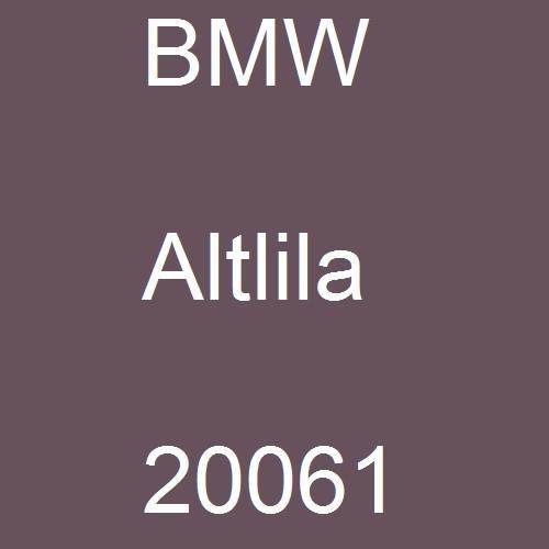 BMW, Altlila, 20061.