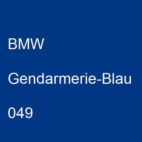 BMW, Gendarmerie-Blau, 049.