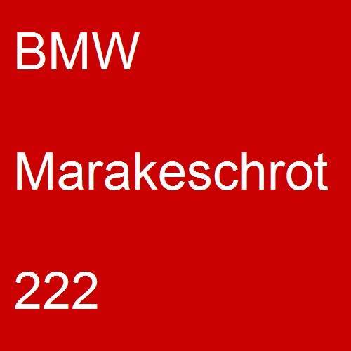 BMW, Marakeschrot, 222.