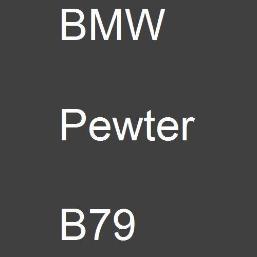 BMW, Pewter, B79.