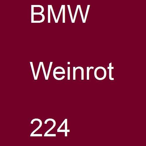 BMW, Weinrot, 224.