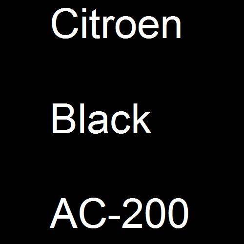 Citroen, Black, AC-200.