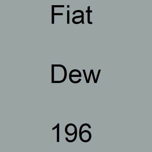 Fiat, Dew, 196.