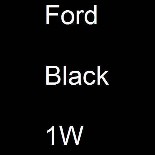 Ford, Black, 1W.