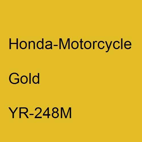 Honda-Motorcycle, Gold, YR-248M.