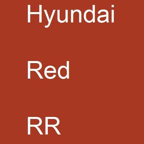 Hyundai, Red, RR.