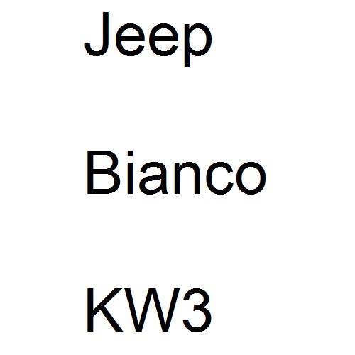 Jeep, Bianco, KW3.