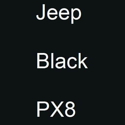 Jeep, Black, PX8.