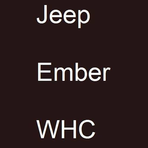 Jeep, Ember, WHC.