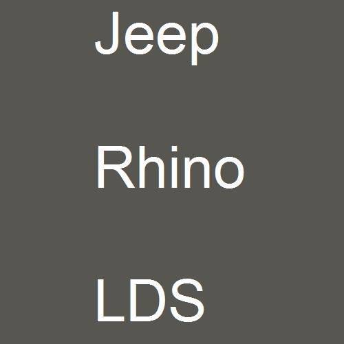 Jeep, Rhino, LDS.