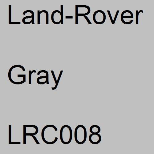 Land-Rover, Gray, LRC008.