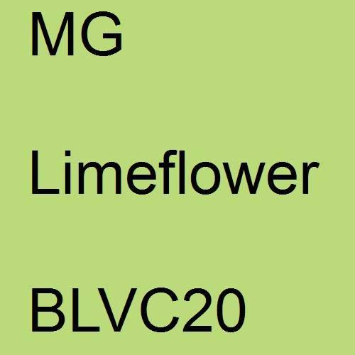 MG, Limeflower, BLVC20.