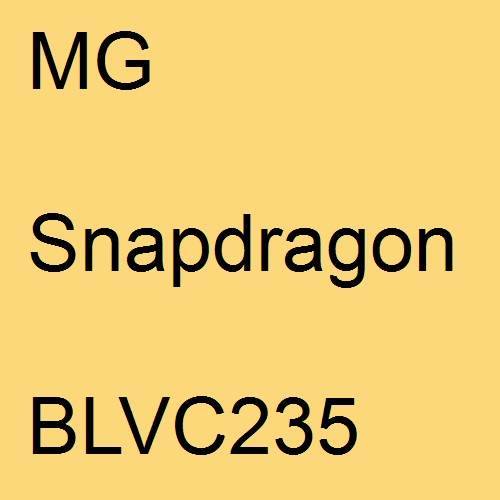 MG, Snapdragon, BLVC235.