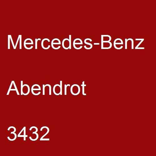 Mercedes-Benz, Abendrot, 3432.