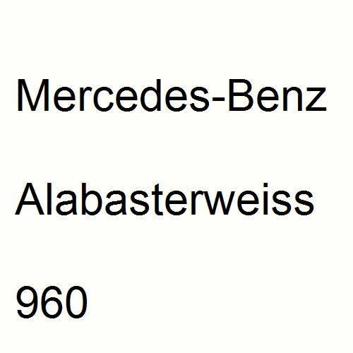 Mercedes-Benz, Alabasterweiss, 960.