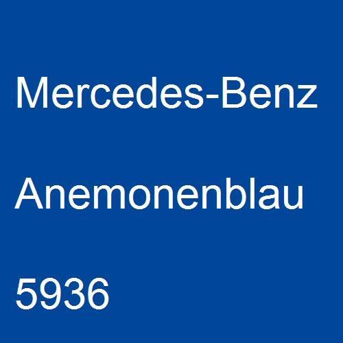 Mercedes-Benz, Anemonenblau, 5936.