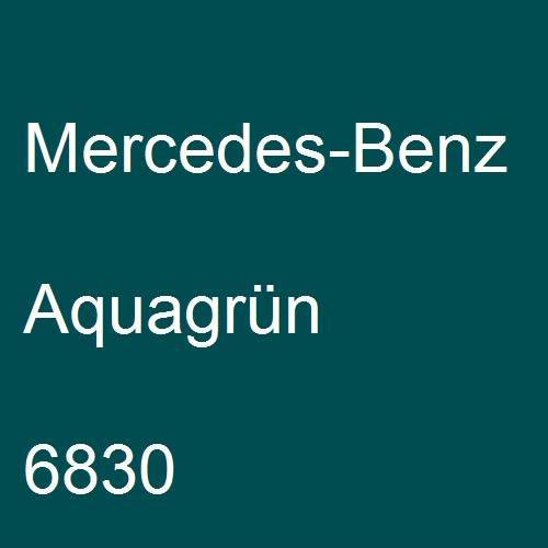 Mercedes-Benz, Aquagrün, 6830.