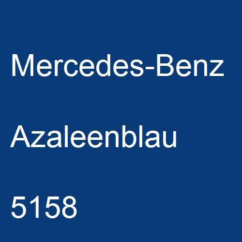 Mercedes-Benz, Azaleenblau, 5158.