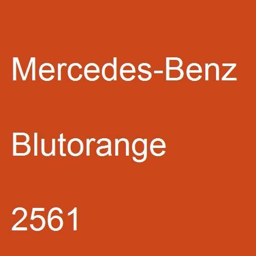 Mercedes-Benz, Blutorange, 2561.