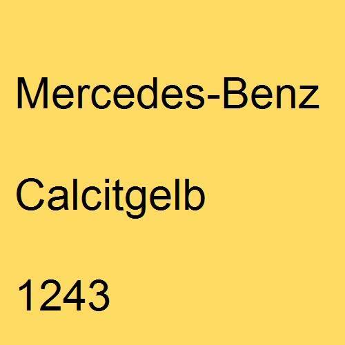 Mercedes-Benz, Calcitgelb, 1243.