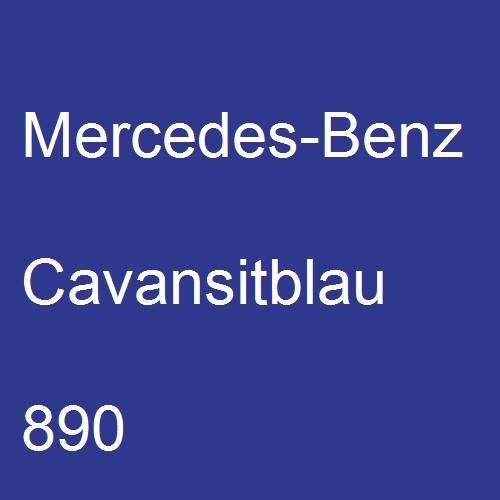 Mercedes-Benz, Cavansitblau, 890.