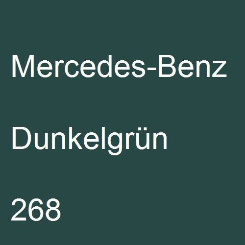 Mercedes-Benz, Dunkelgrün, 268.