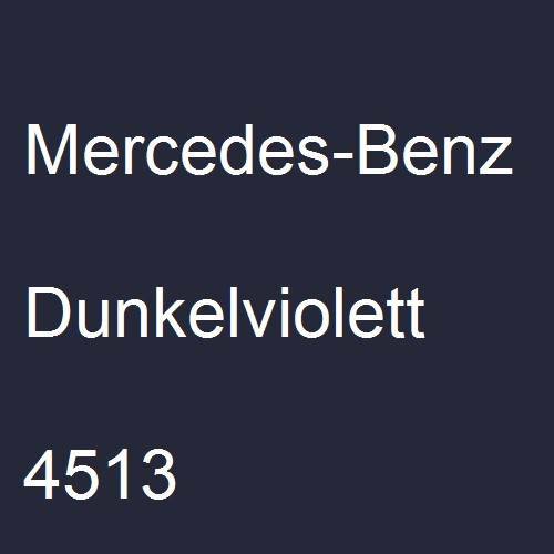 Mercedes-Benz, Dunkelviolett, 4513.