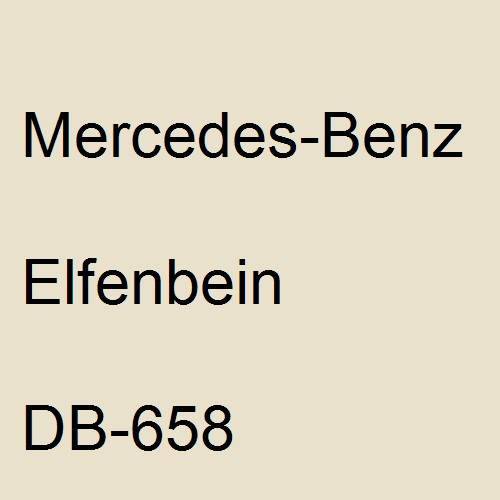 Mercedes-Benz, Elfenbein, DB-658.