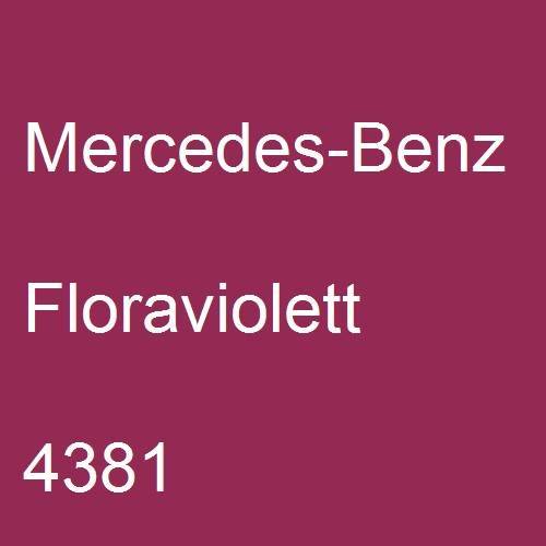 Mercedes-Benz, Floraviolett, 4381.