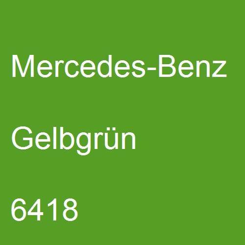 Mercedes-Benz, Gelbgrün, 6418.