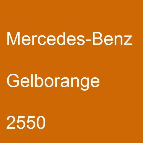 Mercedes-Benz, Gelborange, 2550.