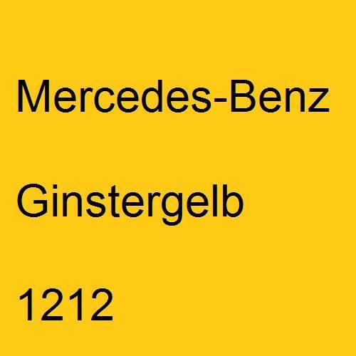 Mercedes-Benz, Ginstergelb, 1212.