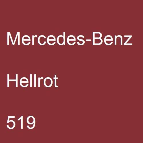 Mercedes-Benz, Hellrot, 519.