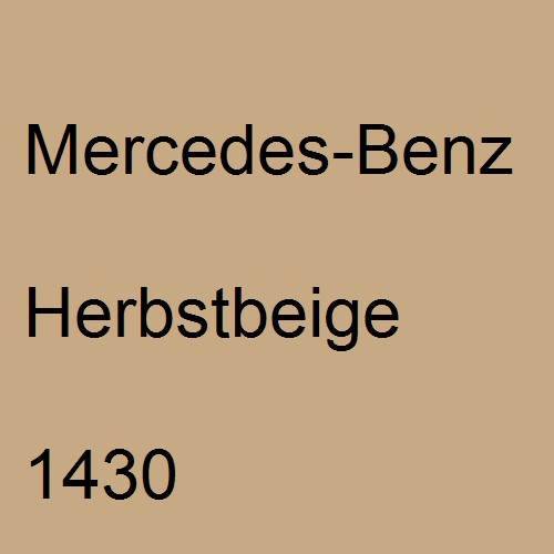 Mercedes-Benz, Herbstbeige, 1430.