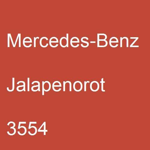 Mercedes-Benz, Jalapenorot, 3554.