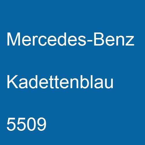 Mercedes-Benz, Kadettenblau, 5509.