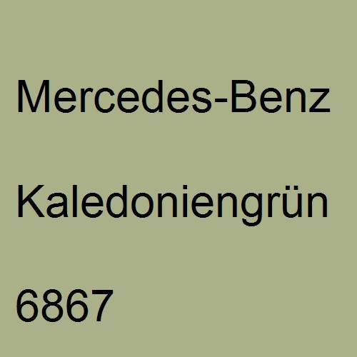 Mercedes-Benz, Kaledoniengrün, 6867.