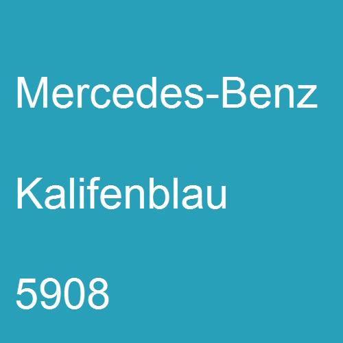 Mercedes-Benz, Kalifenblau, 5908.