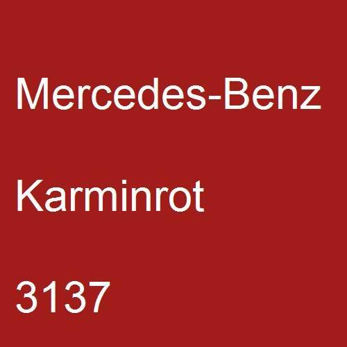 Mercedes-Benz, Karminrot, 3137.